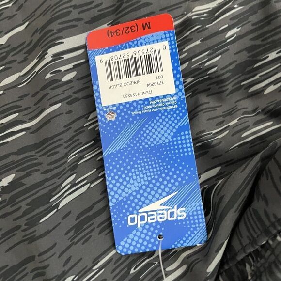 SPEEDO Shorts Mens Medium 32/34 Tech Volley NEW Anti-Chafe Lined Swimwear - Picture 8 of 8